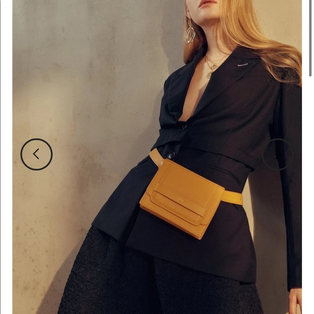 JW PEI Fiona Belt Bag- Mustard (LIKE NEW CONDITION)